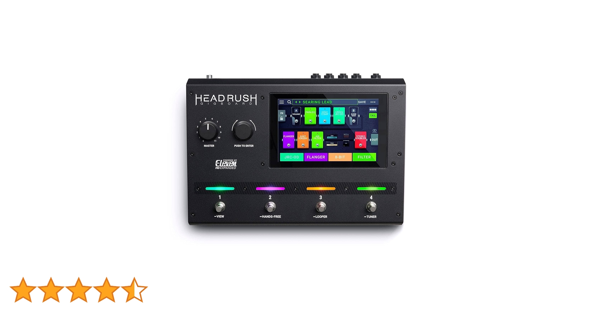 Amazon | HeadRush GigBoard ギターFXとアンプモデリングプロセッサー